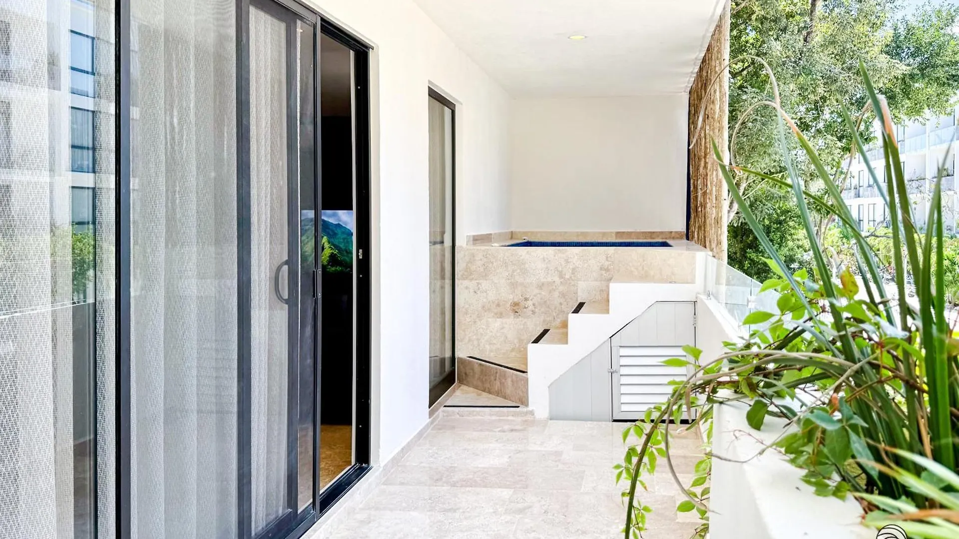 דירות טולום 2Bd With Private Balcony & Jacuzzi Aldea Zama View