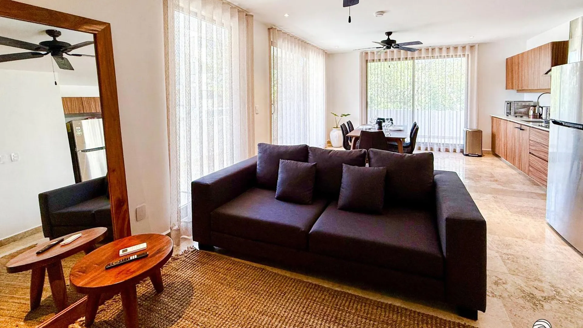 דירות טולום 2Bd With Private Balcony & Jacuzzi Aldea Zama View 0*,