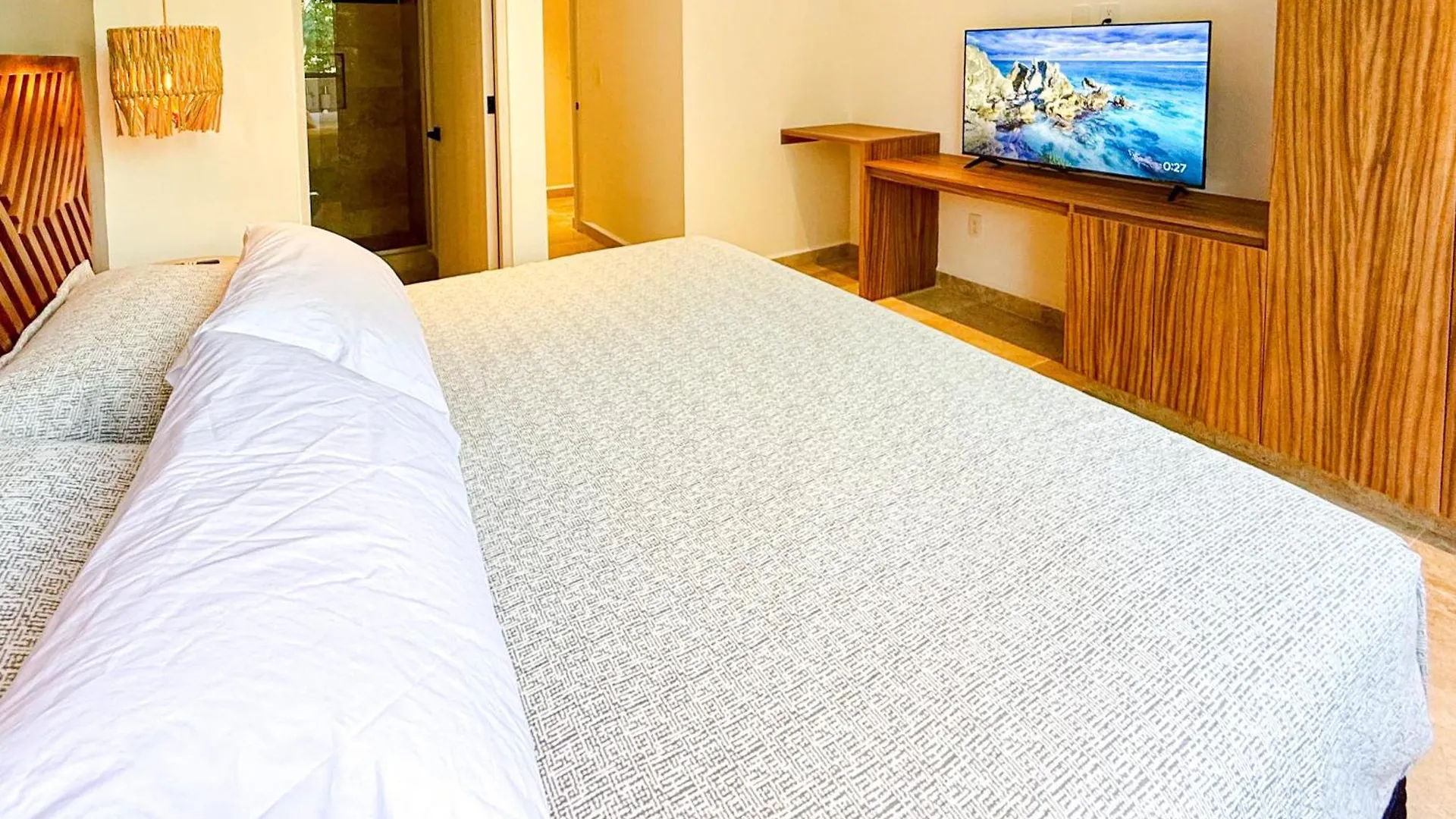 דירות טולום 2Bd With Private Balcony & Jacuzzi Aldea Zama View